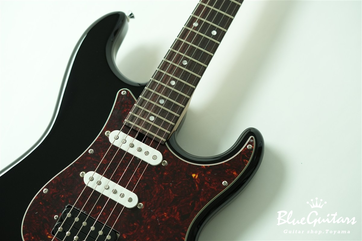 SAITO GUITARS S-622CS Heritage - Black / Tortoise Shell | Blue