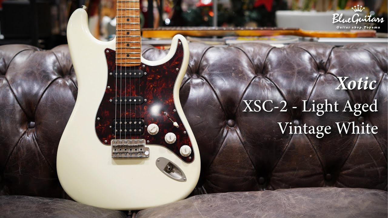 XSC-2 - Vintage White Light Aged / Alder / RM-RM #3291