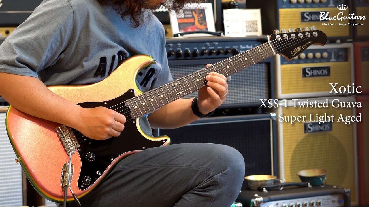 XSS-1 Twisted Guava (Black Base) Super Light Aged / Alder #3993