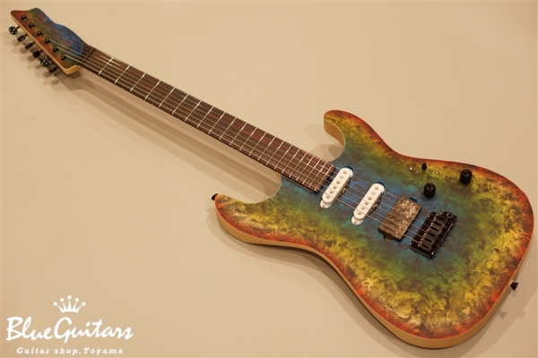 S-622 Ash/R - Grand Prism w/Matching Head & Red Line Logo & Luminlay(Side) & MG-T