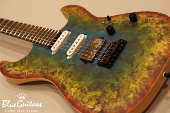 S-622 Ash/R - Grand Prism w/Matching Head & Red Line Logo & Luminlay(Side) & MG-T