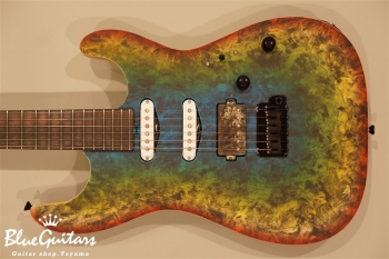 S-622 Ash/R - Grand Prism w/Matching Head & Red Line Logo & Luminlay(Side) & MG-T