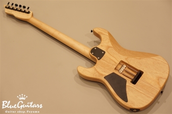 S-622 Ash/R - Red Granite w/Matching Head & Red Line Logo & Luminlay Side Dot & MG-T