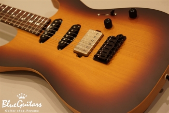 S-622 Alder/R - Burnt w/Luminlay(Side),White Pearl(Face)Dot & MG-T