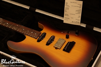 S-622 Alder/R - Burnt w/Luminlay(Side),White Pearl(Face)Dot & MG-T