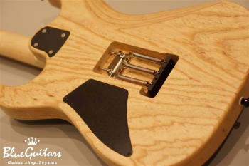 S-622 Ash/M - Navy Granite w/Matching Head & White Line Logo & Abalon Dot & MG-T