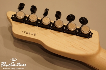 S-622 Ash/M - Navy Granite w/Matching Head & White Line Logo & Abalon Dot & MG-T