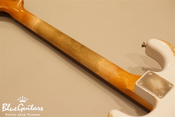 Model S. #010 Heavy Aged - Olympic White with Orii Blue