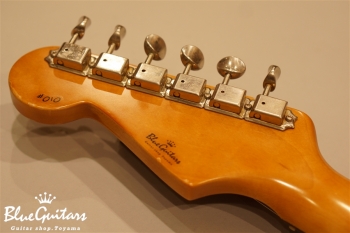 Model S. #010 Heavy Aged - Olympic White with Orii Blue