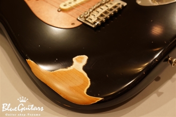 Model S. #005 Medium Aged - Black with Copper Pink