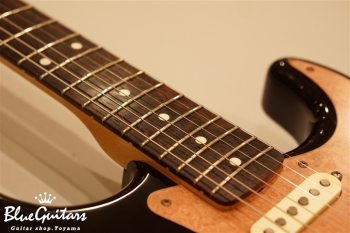 Model S. #005 Medium Aged - Black with Copper Pink