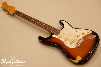 Model S. #004 Medium Aged - 3Tone Sunburst with Antique Silver