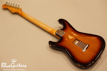 Model S. #004 Medium Aged - 3Tone Sunburst with Antique Silver