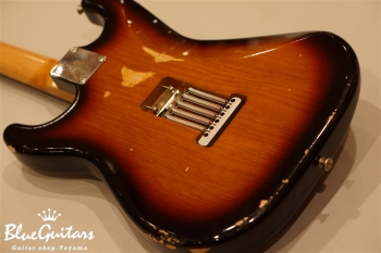 Model S. #004 Medium Aged - 3Tone Sunburst with Antique Silver