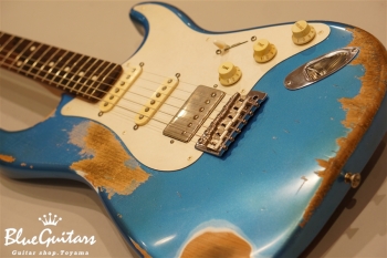 Model S. #003 Heavy Aged - Lake Placid Blue with Silver