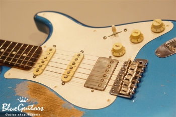 Model S. #003 Heavy Aged - Lake Placid Blue with Silver