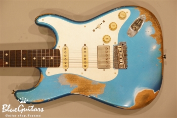 Model S. #003 Heavy Aged - Lake Placid Blue with Silver