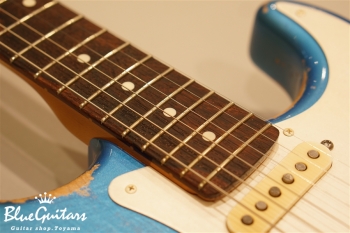 Model S. #003 Heavy Aged - Lake Placid Blue with Silver