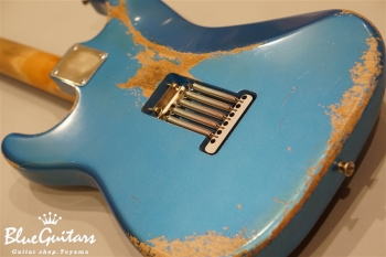 Model S. #003 Heavy Aged - Lake Placid Blue with Silver