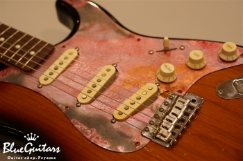 Model S. #004 Medium Aged - 3Tone Sunburst with Antique Silver