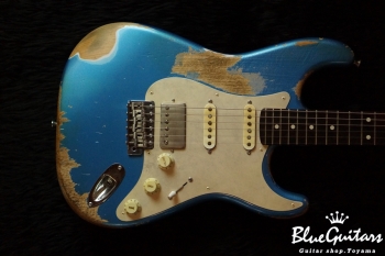 Model S. #003 Heavy Aged - Lake Placid Blue with Silver
