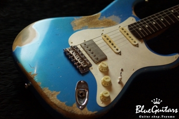 Model S. #003 Heavy Aged - Lake Placid Blue with Silver