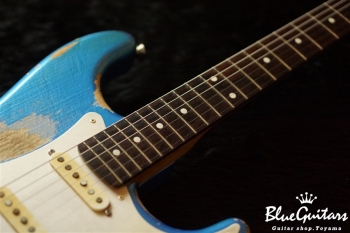 Model S. #003 Heavy Aged - Lake Placid Blue with Silver