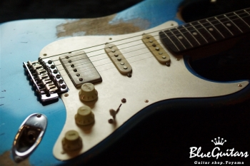 Model S. #003 Heavy Aged - Lake Placid Blue with Silver