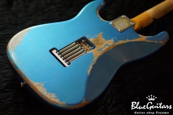 Model S. #003 Heavy Aged - Lake Placid Blue with Silver