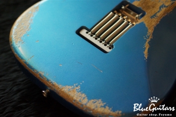 Model S. #003 Heavy Aged - Lake Placid Blue with Silver