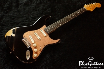 Model S. #005 Medium Aged - Black with Copper Pink