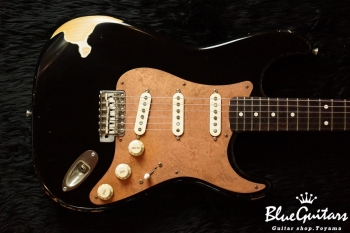 Model S. #005 Medium Aged - Black with Copper Pink