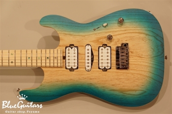 S-622 Ash/M HSH - Morning Glory (Blue Line Logo/Blue Line)