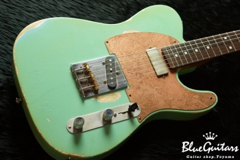 Model T. #009 Heavy Aged - Seafoam Green with Copper Pink [Signature Specs]