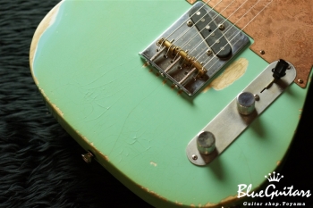 Model T. #009 Heavy Aged - Seafoam Green with Copper Pink [Signature Specs]