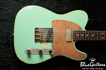 Model T. #009 Heavy Aged - Seafoam Green with Copper Pink [Signature Specs]