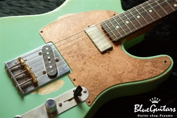 Model T. #009 Heavy Aged - Seafoam Green with Copper Pink [Signature Specs]