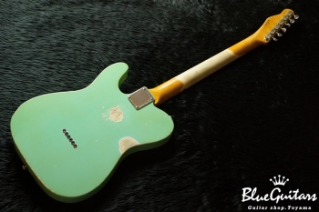 Model T. #009 Heavy Aged - Seafoam Green with Copper Pink [Signature Specs]