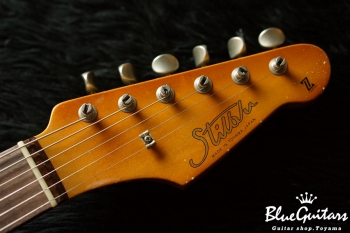 Model S. #018 Heavy Aged - Candy Apple Green with Copper Red