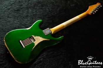 Model S. #018 Heavy Aged - Candy Apple Green with Copper Red