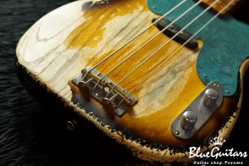 Model TB. #025 Heavy Aged - 2Tone Sunburst with Orii Blue