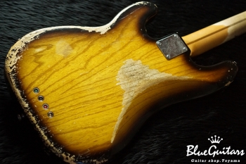 Model TB. #025 Heavy Aged - 2Tone Sunburst with Orii Blue