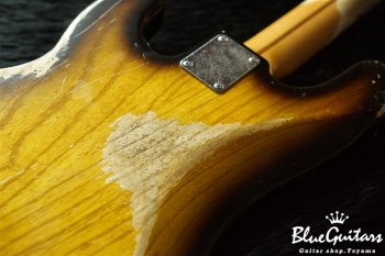 Model TB. #025 Heavy Aged - 2Tone Sunburst with Orii Blue