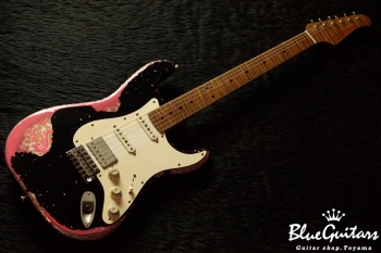 XSC-2 BK overPink Paisley/Alder/M/Master Grade Neck - Music Fair 2018 Show Special