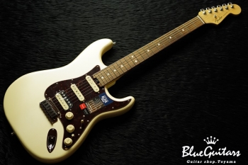 American Elite Stratocaster HSS Shawbucker - Olympic Pearl