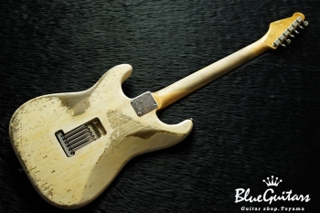 Model S. #043 Heavy Aged - White Blonde with Antique Silver