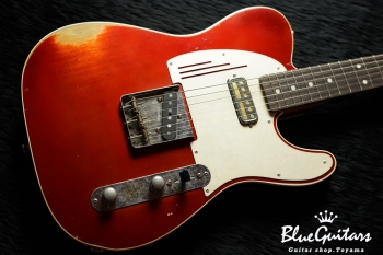 Model T. #039 Medium Aged - Faded Candy Tangeline with Siver