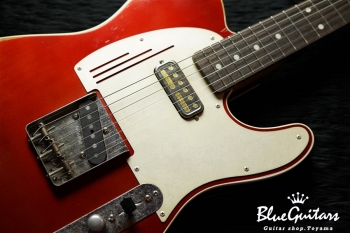 Model T. #039 Medium Aged - Faded Candy Tangeline with Siver