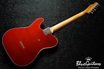 Model T. #039 Medium Aged - Faded Candy Tangeline with Siver