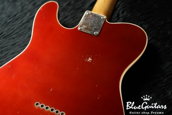 Model T. #039 Medium Aged - Faded Candy Tangeline with Siver